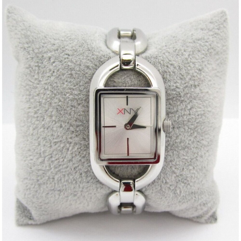 Women XNY Quartz WR‎ Analog 21mm Tank Style Watch (H229) "New Battery"